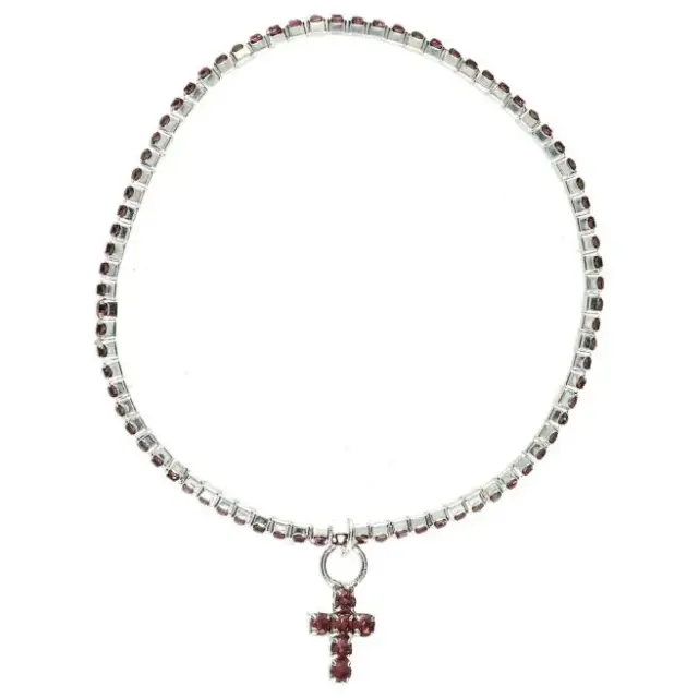 Armband metaal met zirkonen