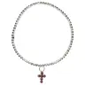 Armband metaal met zirkonen