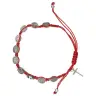 Armband/koord - H Benedictus - hout - 6 kleuren