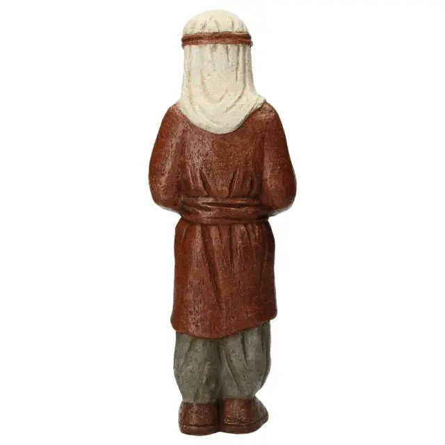 Berger à l'agneau - 31cm - Gris / Sienne