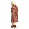 Shepherd standing - 44 cm - Sienna / white