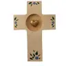 Cross - You fill my heart - White patina - 14x10cm