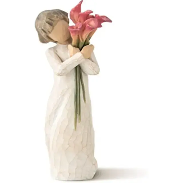 Willow Tree beeldjes : Meisje Met Bloementuil Bloom