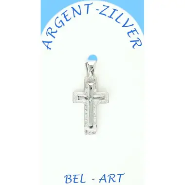 Croix Argent 18 X 12 Mm