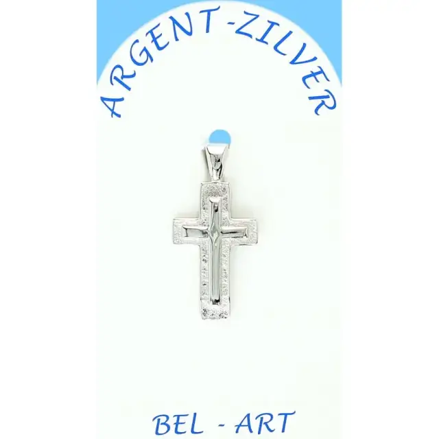Croix Argent 18 X 12 Mm