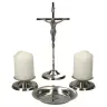 Set pour autel particulier en acier inoxydable