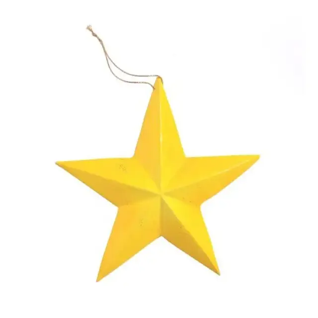 Large yellow star 13cm