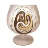 Kaarsenhouder Heilige Familie gouden - D 12 Cm