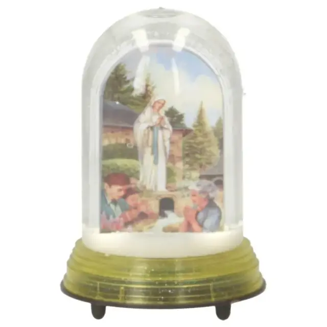 Boule de neige 10 cm Vierge / Appar. Banneux