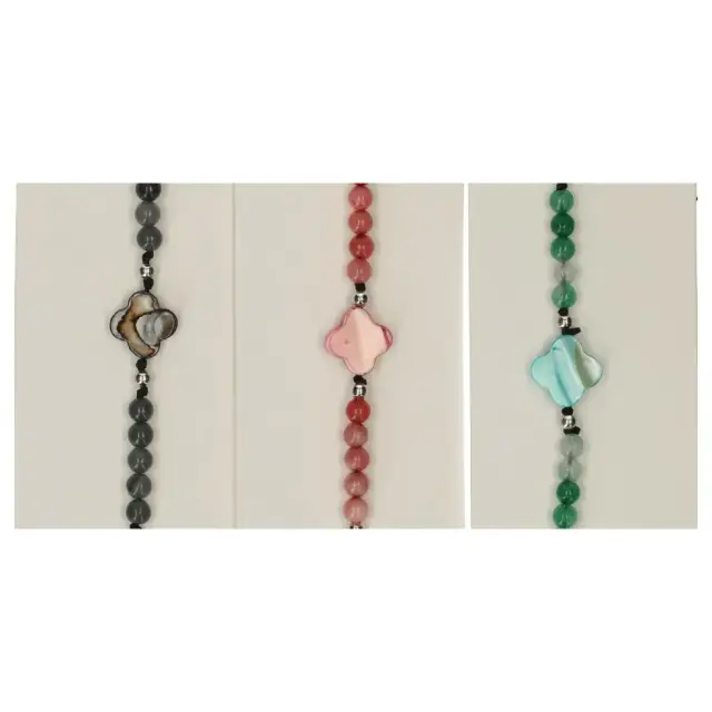 Armband/koord - tientje- parelmoer