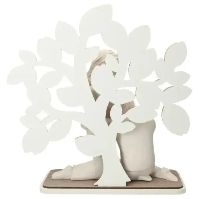 Couple qui attend un enfant avec arbre de vie 33x25x12 cm