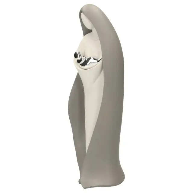 Mère et enfant dans 27 cm gris