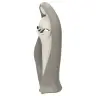 Mère et enfant dans 27 cm gris