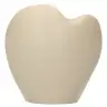 Mère et enfant dans un coeur 9 cm beige