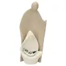 Nativité en résine blanche et beige 26 cm