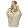 Nativité en albâtre décorée 6.5 x 4.5 x 3.5 cm
