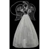 Ange verre brillant 11.5 cm