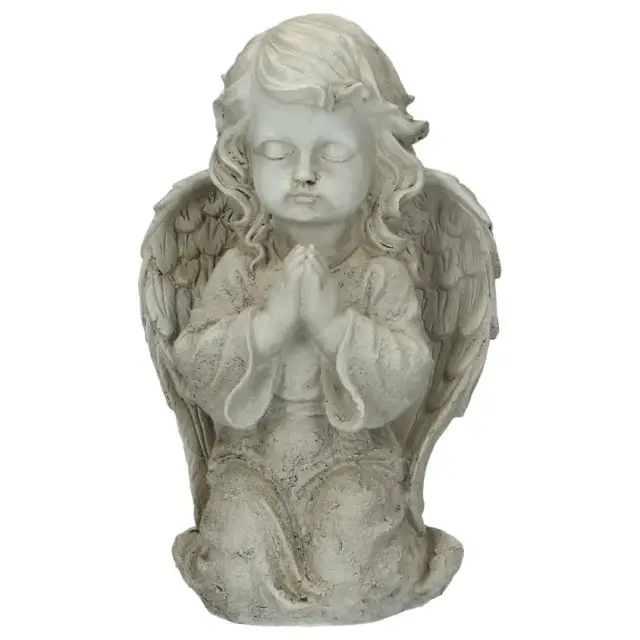 Angel praying and kneeling 23.5 cm
