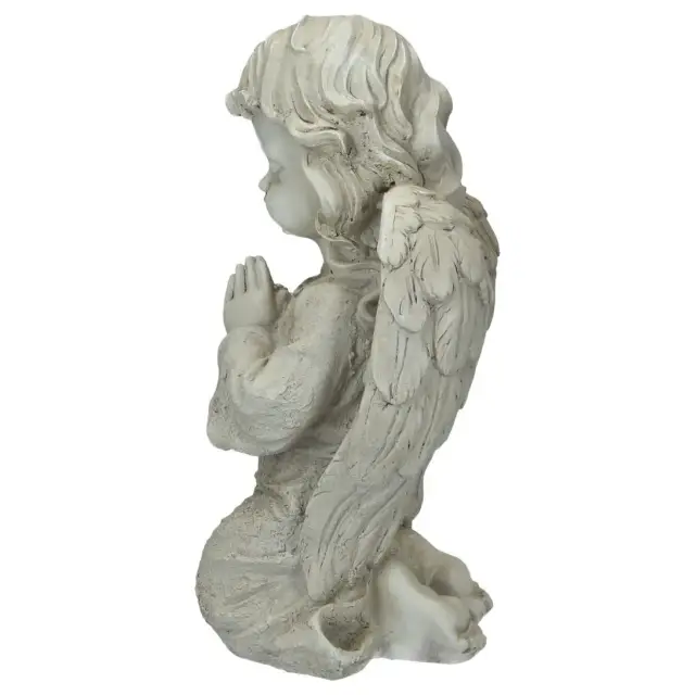 Angel praying and kneeling 23.5 cm