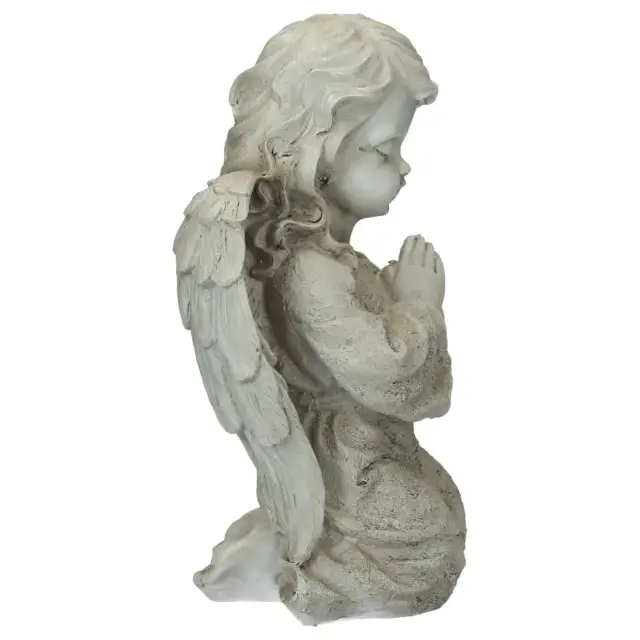 Angel praying and kneeling 23.5 cm