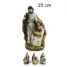 Nativité dorée de 25 cm 3 modèles assortis
