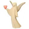 Ange En Bois Sculpte 25 cm Alabaster