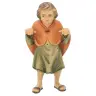 Young sheperd : Wood carved christmas nativity Ulrich 15 cm (5,9 inches)