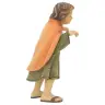 Young sheperd : Wood carved christmas nativity Ulrich 15 cm (5,9 inches)