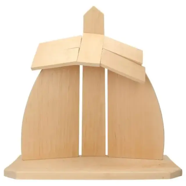 Austrian Christmas stable Empty P. Pers. 15 Cm