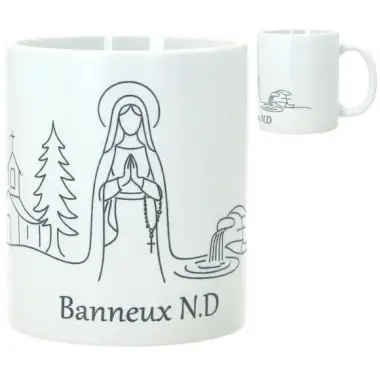 Mug Blanc Notre Dame de Banneux