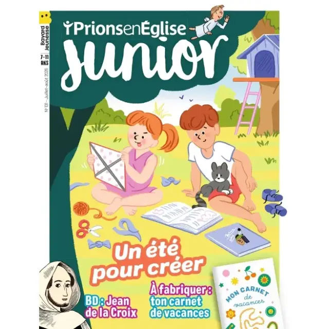Prions en Eglise Junior - juillet août 2026
