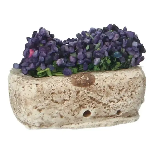 Décor pour santons de Provence Jardinière lavande 3x2x1 cm