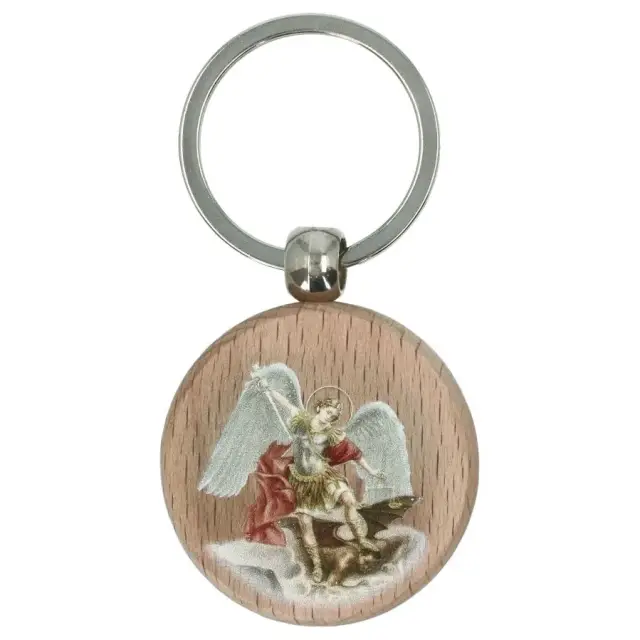 Key ring Wood