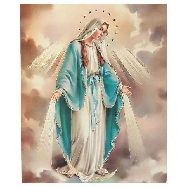 Poster 20 X 25 cm Miraculeuse "or"