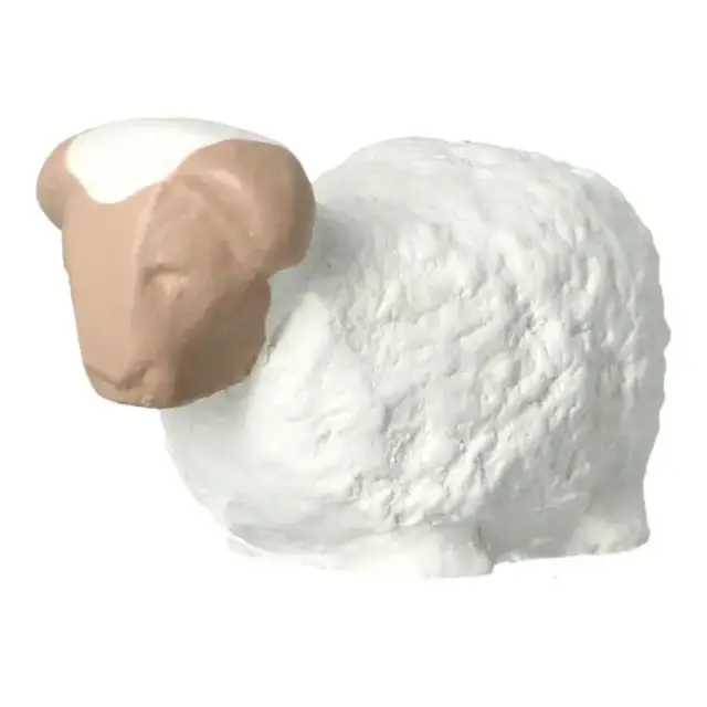 Sand nativity scene Pierreline 8 cm polychrome - Standing sheep