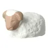 Sand nativity scene Pierreline 8 cm polychrome - Lying sheep