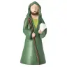 Sand nativity scene Pierreline 8 cm polychrome - Shepherd with sheep