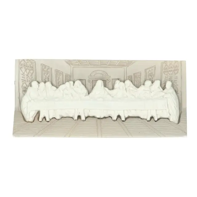 Dernière Cène 13 X 5.5 cm - Résine bicolore