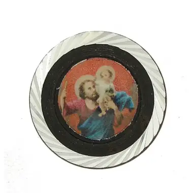 Méd. Aimantée - St Christophe 18 mm