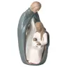 Statue en pierreline Sainte Famille 30 cm couleur