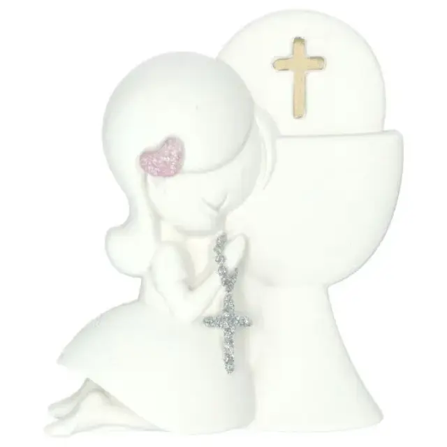 Souvenir de communion fille 8x7 cm