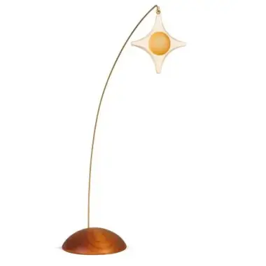 Kerstgroep Kohler 12 cm : Ster met bruine voet
