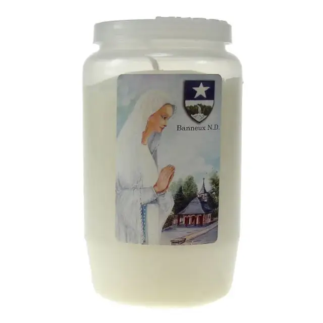 Candle 3 Days / white / apparition. Banneux