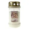Candle 3D / CD / white / Two angels child