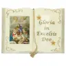 Paper / Wax Nativity 235 X H170 Mm