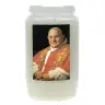 Kaars 3 Dagen / wit / Paus H Johannes XXIII