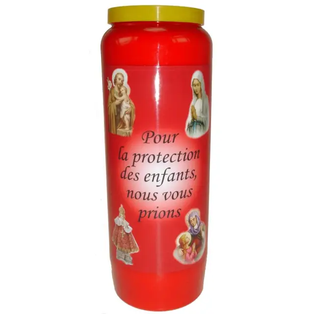 Neuvaine / rouge / Pour la protection des enfants