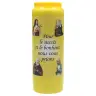 9 days candle / yellow / For the success and fortune ...