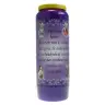 Neuvaine / mauve / parfum de violette / texte NL "nederigheid"