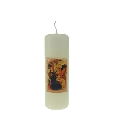 Kaars 115 X 40 mm - Kerstmis